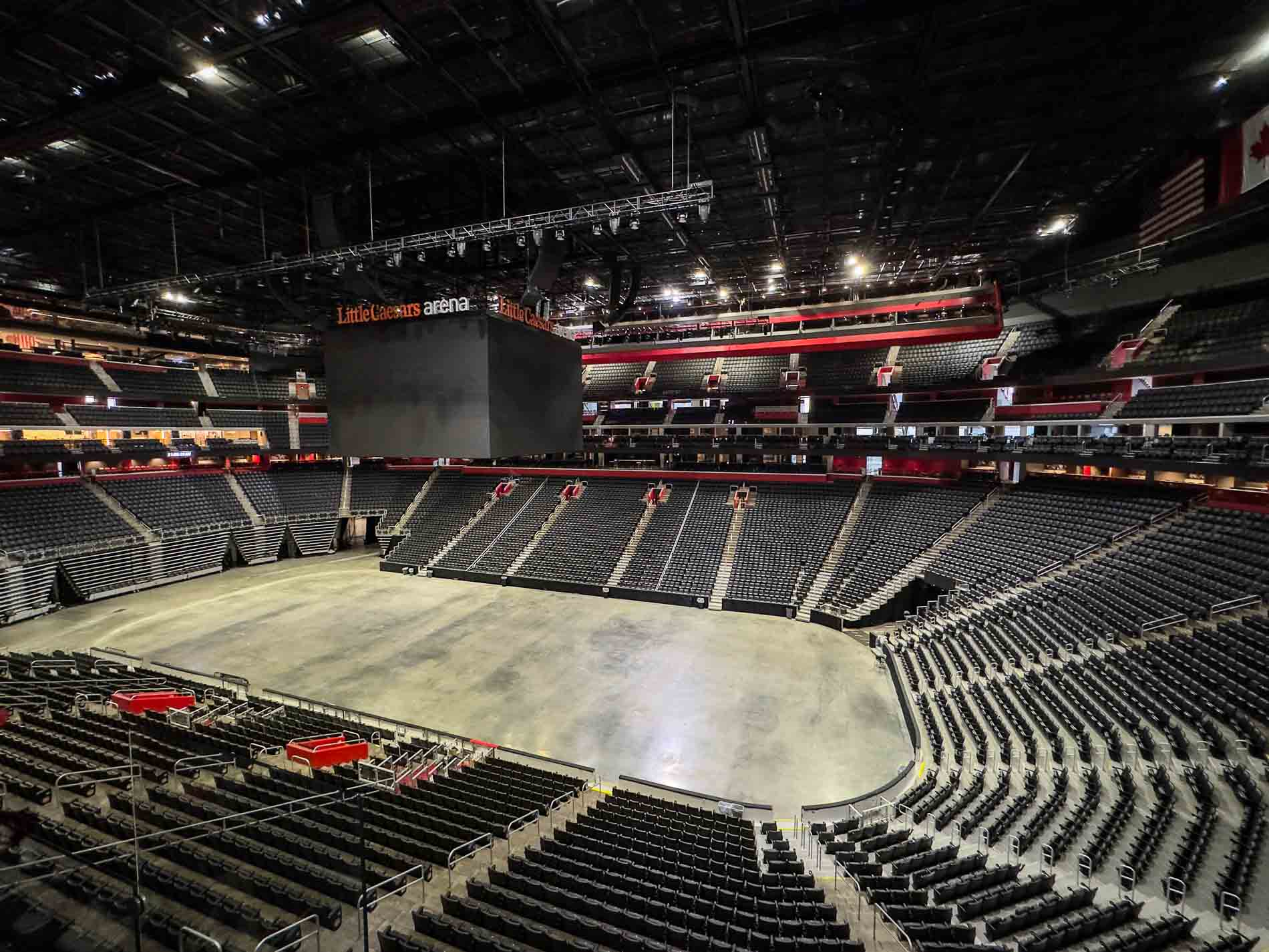 Little Caesars Arena — görünüm 2